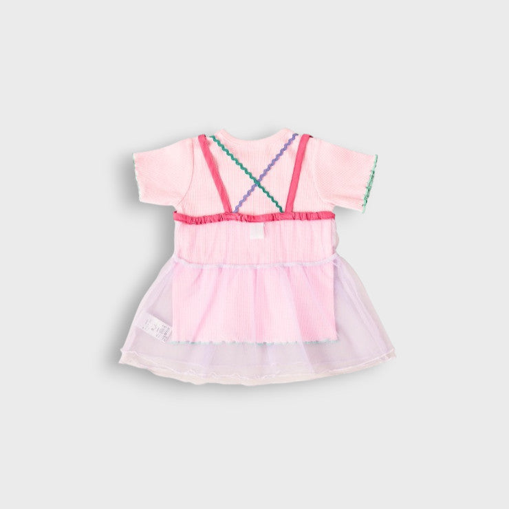 BIT'Z TULLE LAYERED T-SHIRT