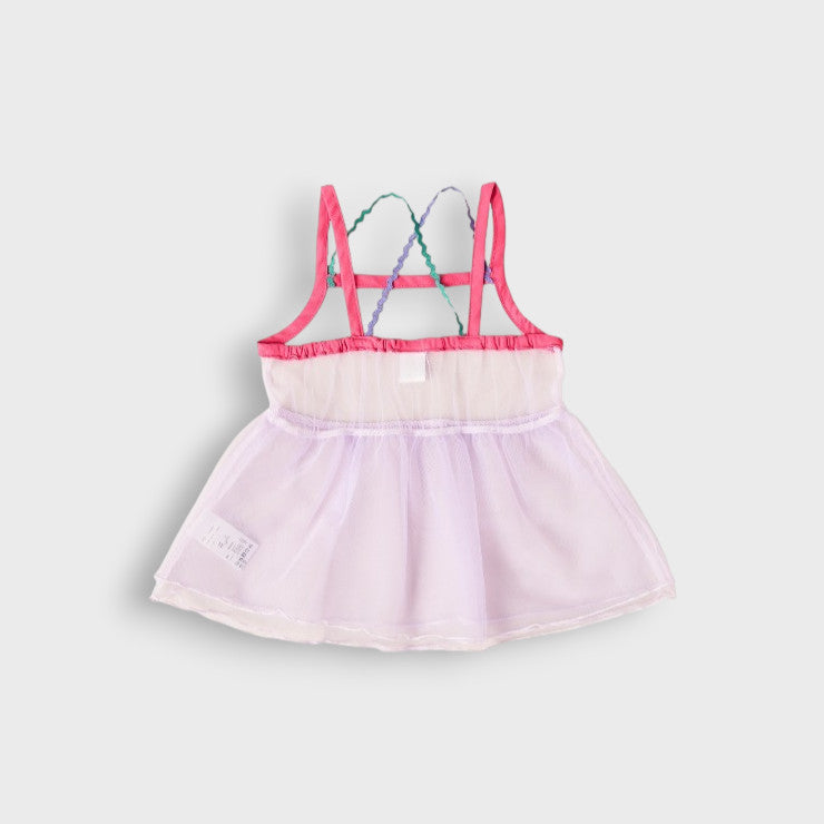BIT'Z TULLE LAYERED T-SHIRT