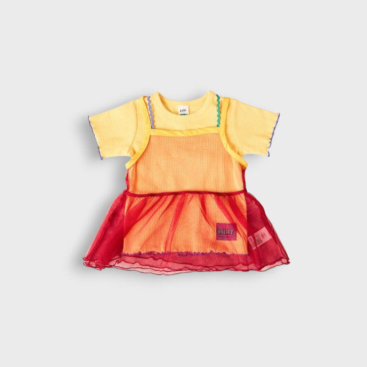 BIT'Z TULLE LAYERED T-SHIRT