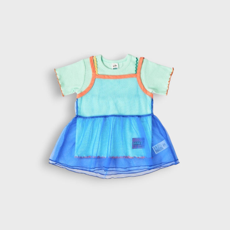 BIT'Z TULLE LAYERED T-SHIRT