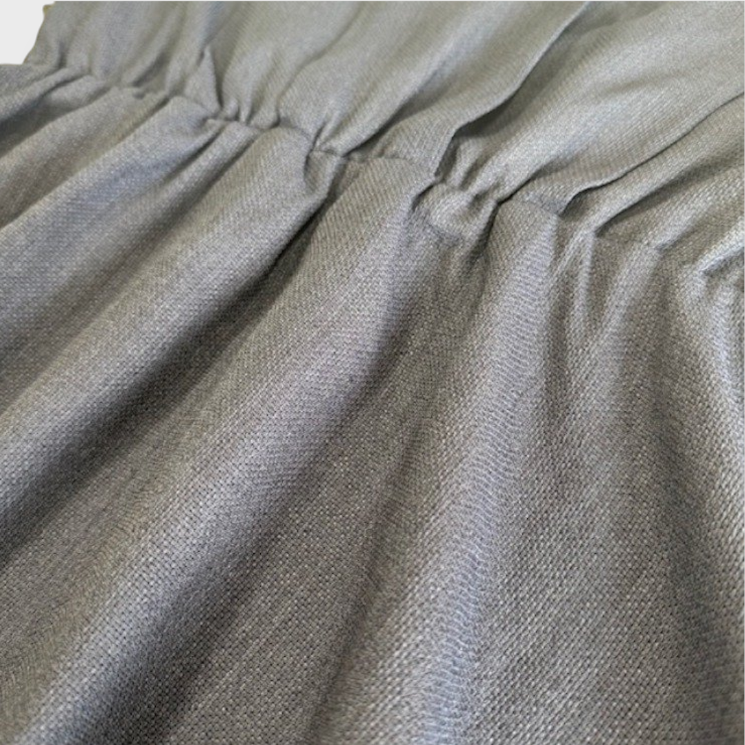 Contrast Panel Short-Sleeve Top