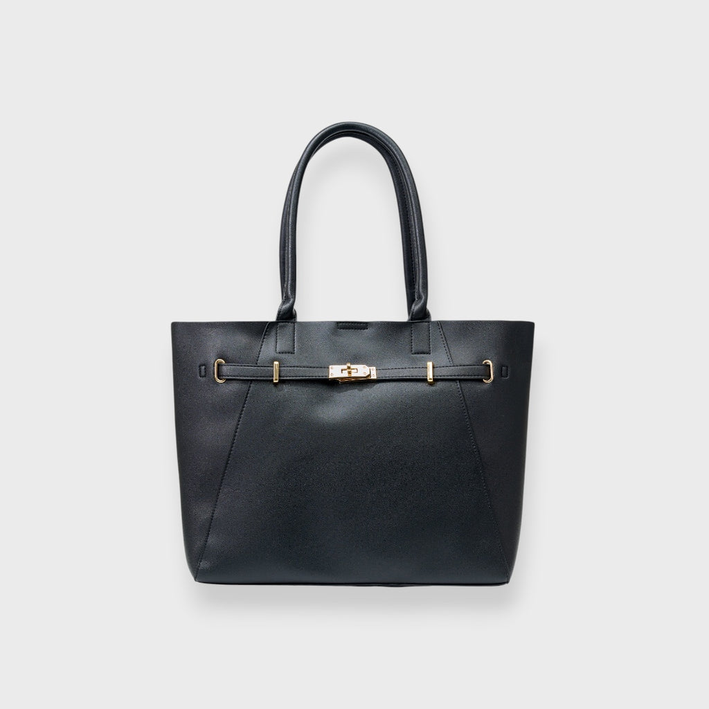 WOMEN’S BELT DETAIL TOTE BAG