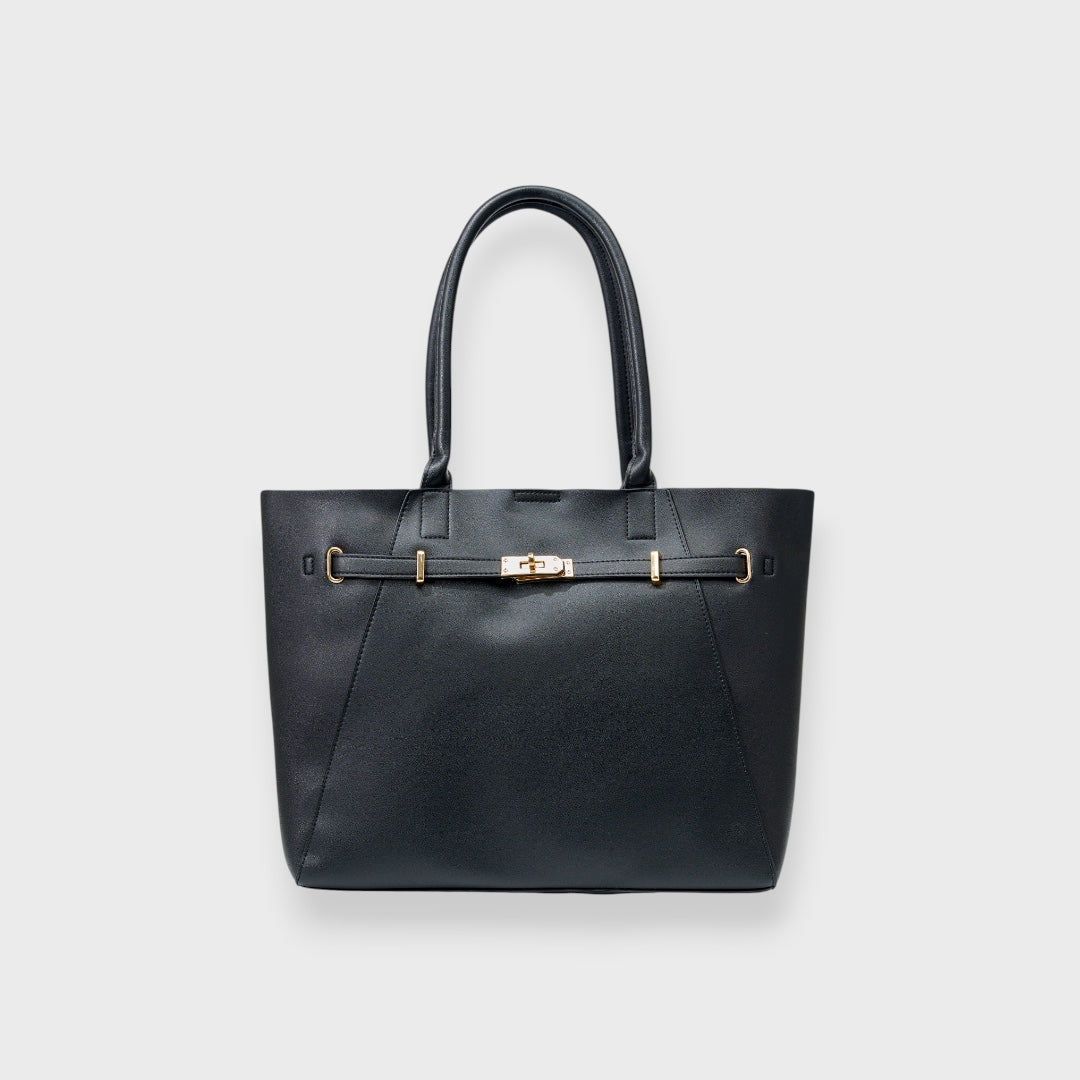 WOMEN’S BELT DETAIL TOTE BAG