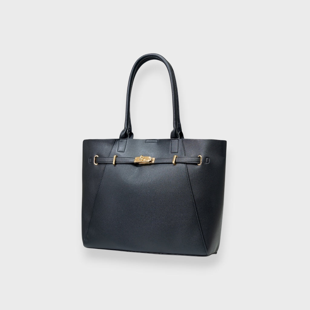 WOMEN’S BELT DETAIL TOTE BAG