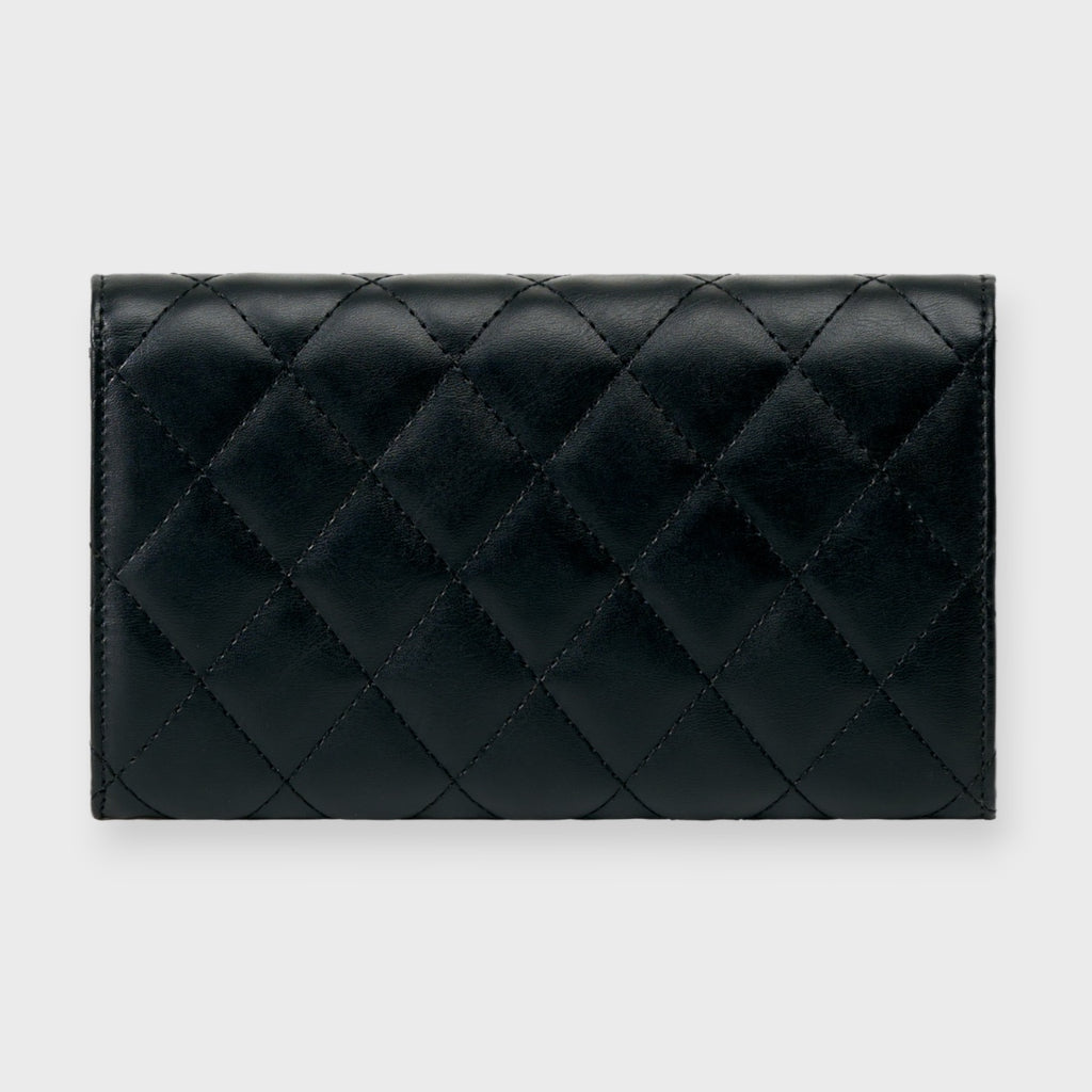 WOMEN’S QUILTED CHAIN WALLET SHOULDER BAG