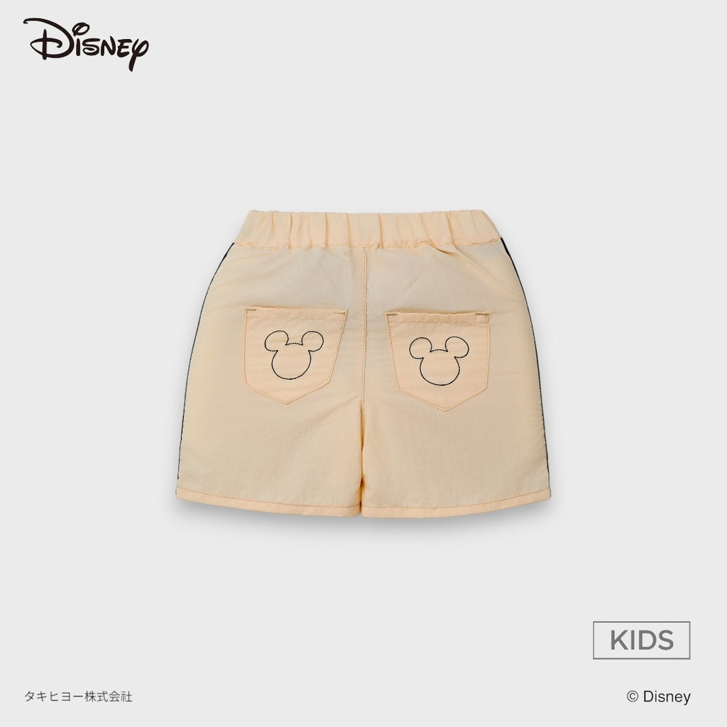 Kids (Size 90-100) กางเกงขาสั้นเด็ก Disney Mickey & Minnie ลายโผล่มาทักป่วนใจ