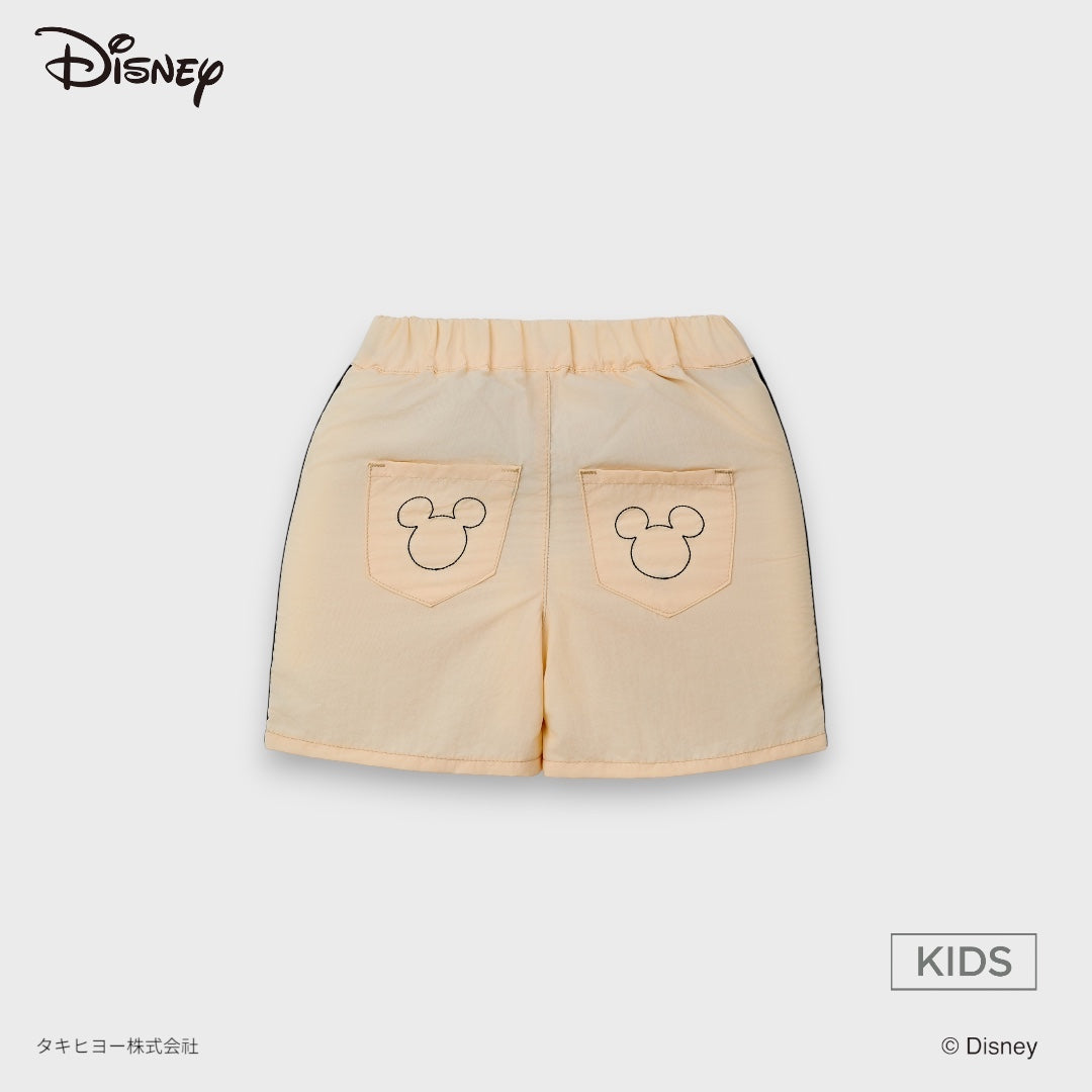 Kids (Size 90-100) กางเกงขาสั้นเด็ก Disney Mickey & Minnie ลายโผล่มาทักป่วนใจ