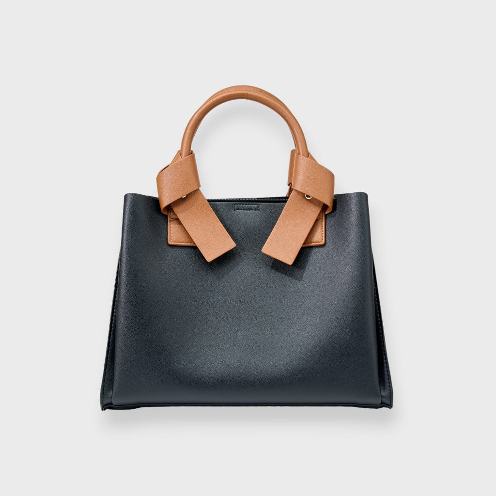 LADIES RIBBON HANDLE 2WAY TOTE BAG