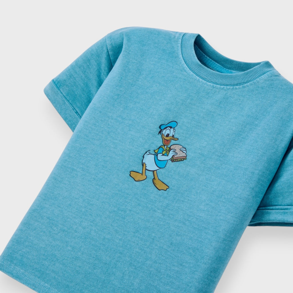DISNEY Kids (110-130) Donald Duck T-Shirt – Mickey & Friends Happy Picnic