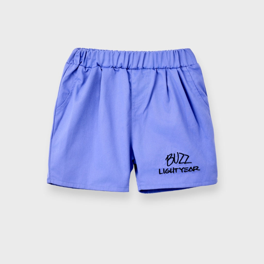 KIDS (SIZE 90-100) DISNEY/PIXAR BUZZ LIGHTYEAR TOP & SHORTS SET GREEN PURPLE