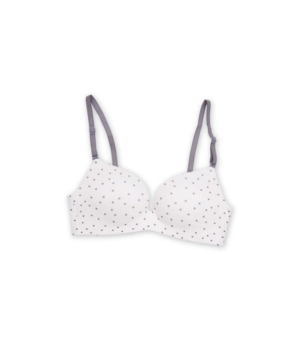Polka Breeze Soft Bra – Minimal Polka Dot Bra, Light as a Cloud ☁️💫 - SKU S187900000029001001 - Image 1