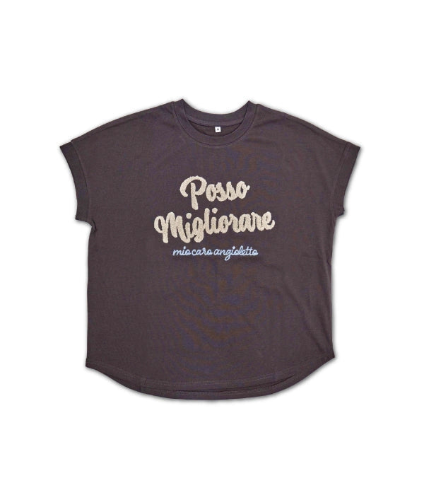 Posso Migliorare T-shirt – “I can get better” (but I’m already good!) 😎💙 - SKU S188200000019001001 - Image 2