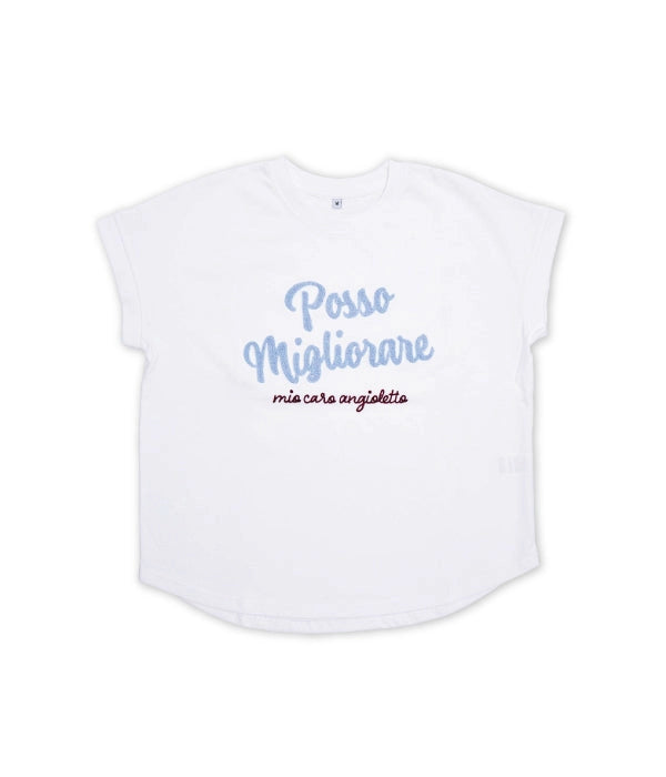 Posso Migliorare T-shirt – “I can get better” (but I’m already good!) 😎💙 - SKU S188200000019001001 - Image 1