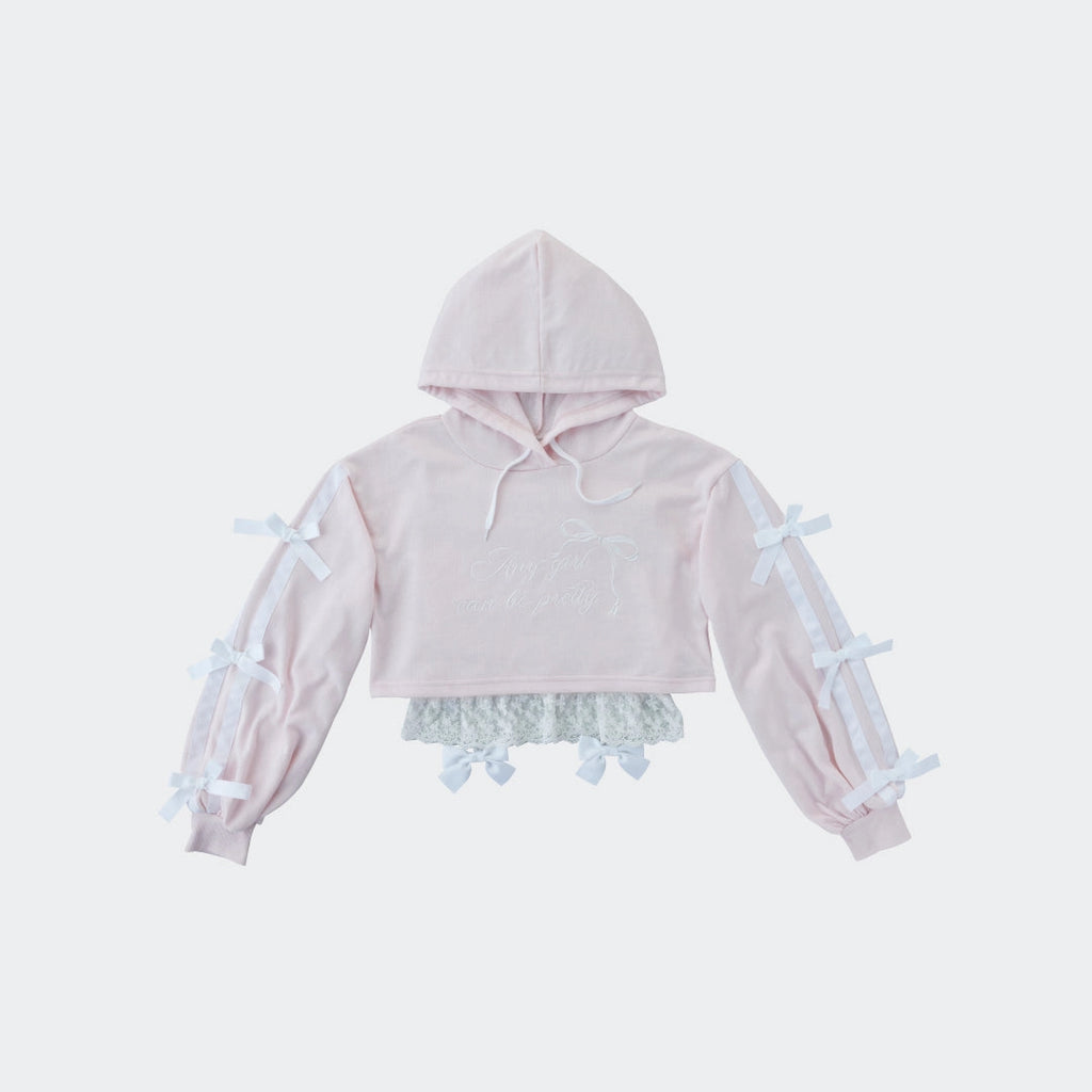 Tie My Heart Hoodie – The Bow Hoodie That Wins Hearts💘 - SKU S287500000010001001 - Image 2