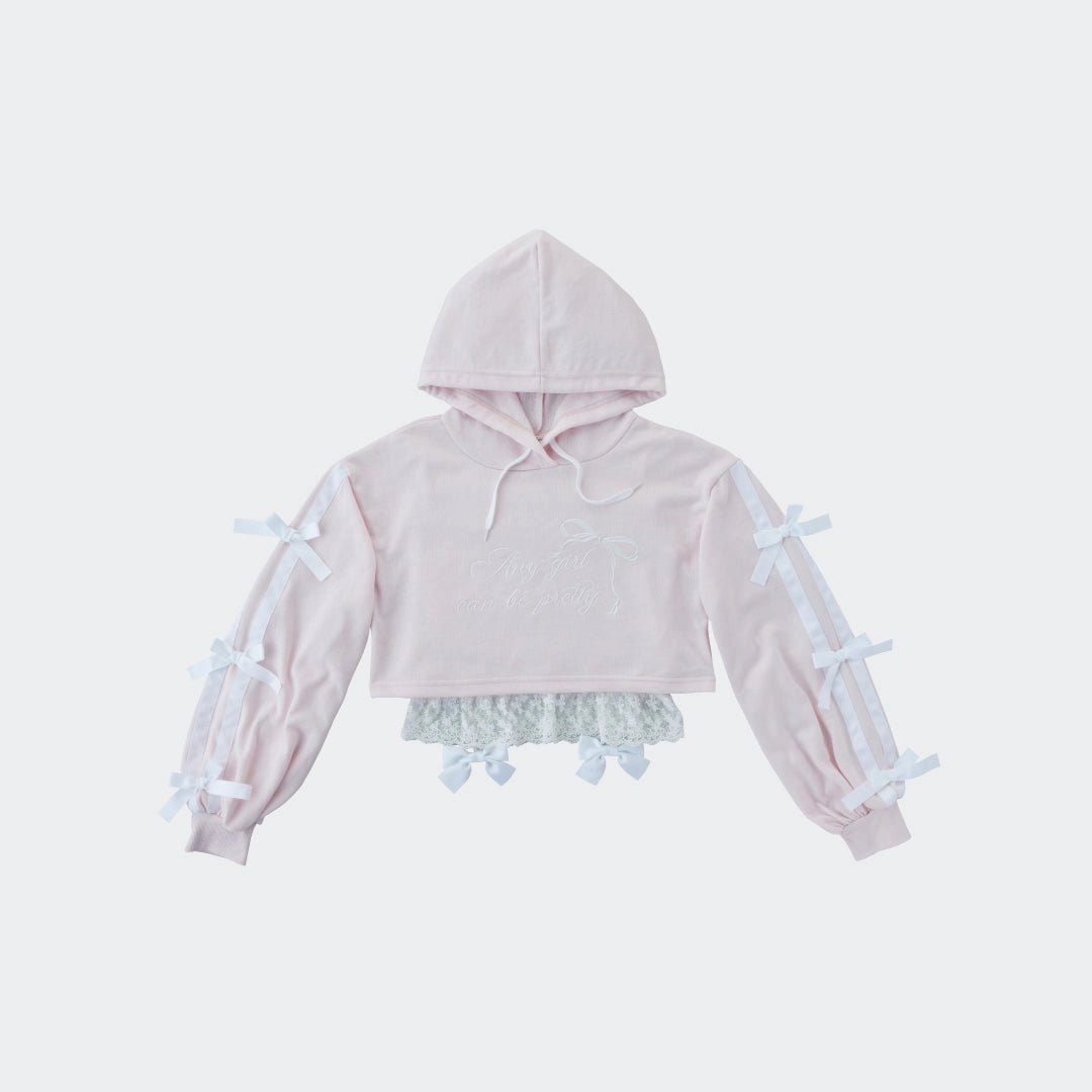 Tie My Heart Hoodie – The Bow Hoodie That Wins Hearts💘 - SKU S287500000010001001 - Image 2