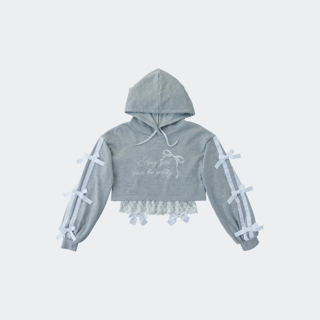 Tie My Heart Hoodie – The Bow Hoodie That Wins Hearts💘 - SKU S287500000010001001 - Image 1