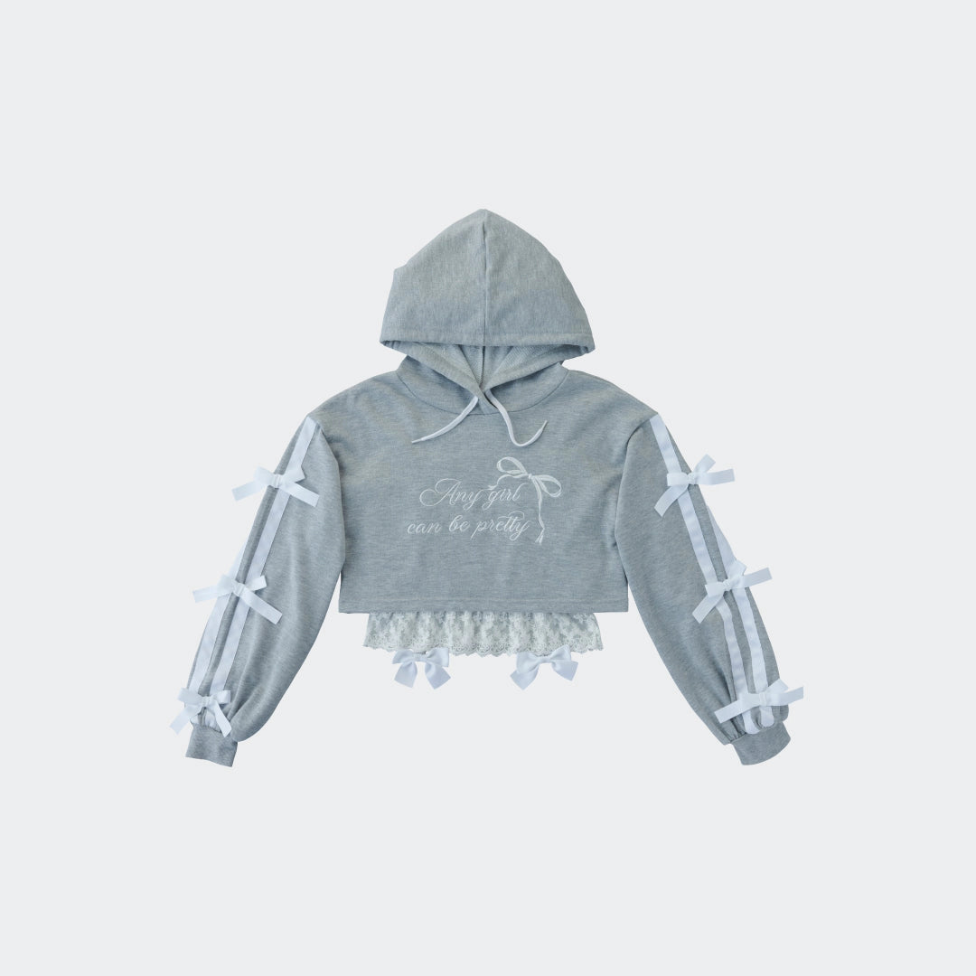 Tie My Heart Hoodie – The Bow Hoodie That Wins Hearts💘 - SKU S287500000010001001 - Image 1