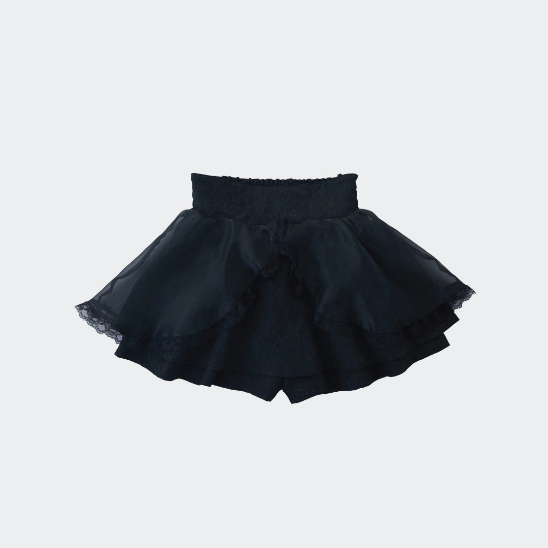 Ladie Skirt – Snow Sweetie A frilly skirt with lace trim – a soft, elegant princess-like touch for casual days - SKU S287500000011001001 - Image 1