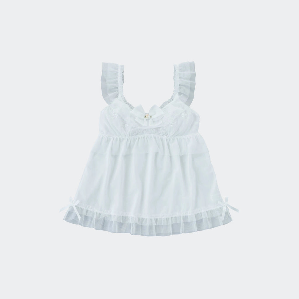 “Dreamy Nights” Lace Babydoll Set – Soft, Sweet & Impossible to Resist - SKU S187900000038001001 - Image 1