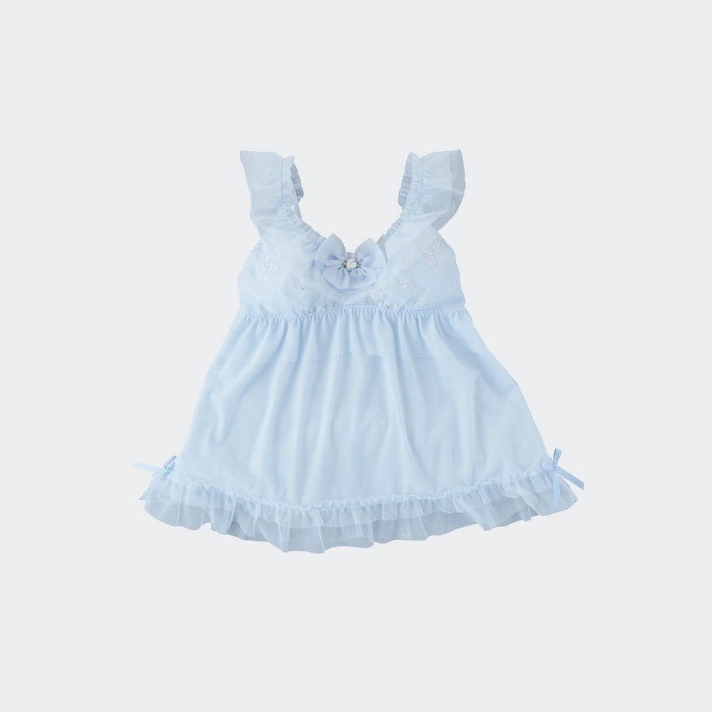 “Dreamy Nights” Lace Babydoll Set – Soft, Sweet & Impossible to Resist - SKU S187900000038001001 - Image 2