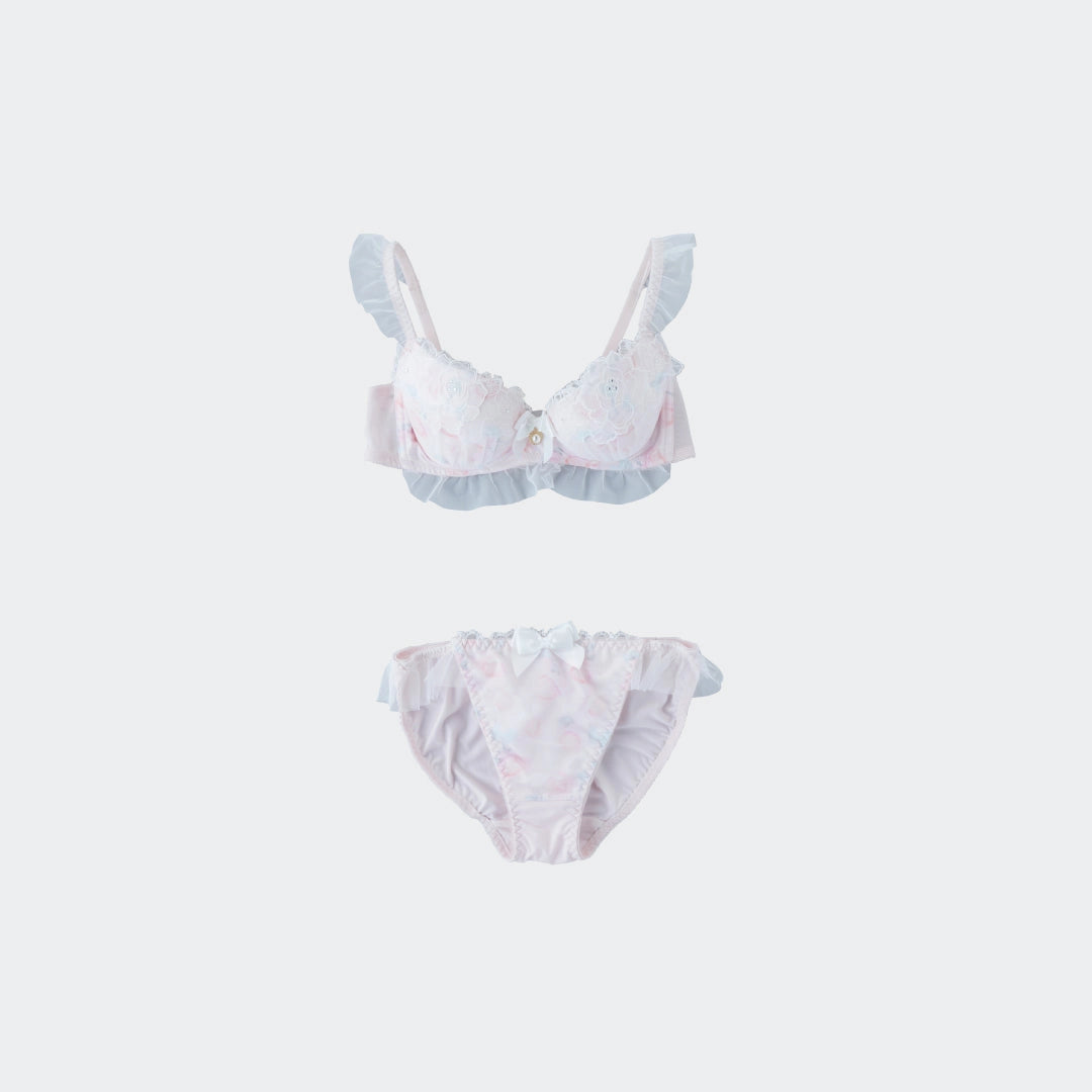 “Flower Blossom” Fluffy Lingerie Set – Bloom Right in Her Heart - SKU S187900000039001001 - Image 3