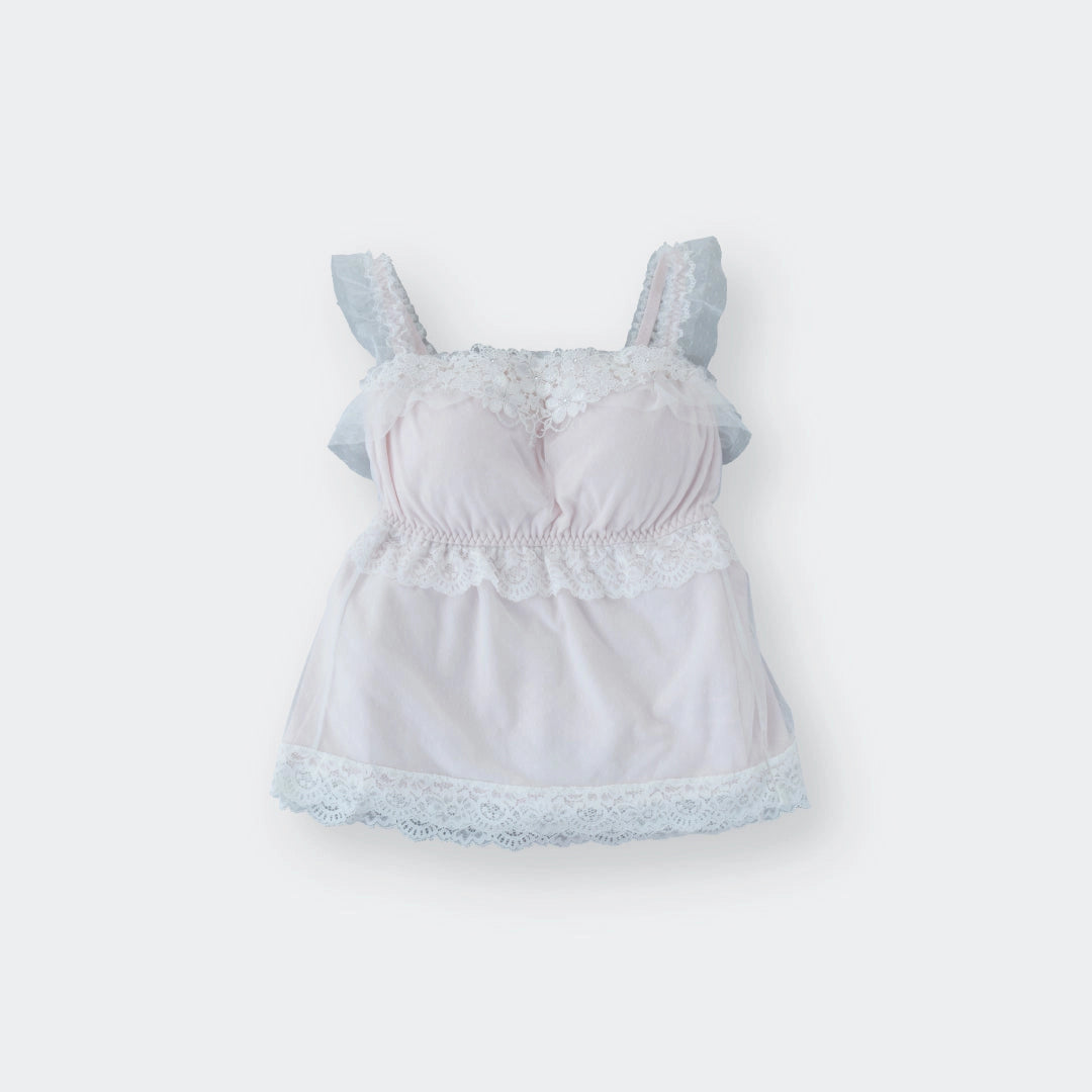 A super-soft lace camisole, “like a little princess in your dreams” - SKU S187900000041001001 - Image 3