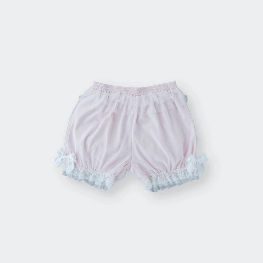 Bloomers with a cute bow – frilly lace bloomers - SKU S188100000003001002 - Image 3
