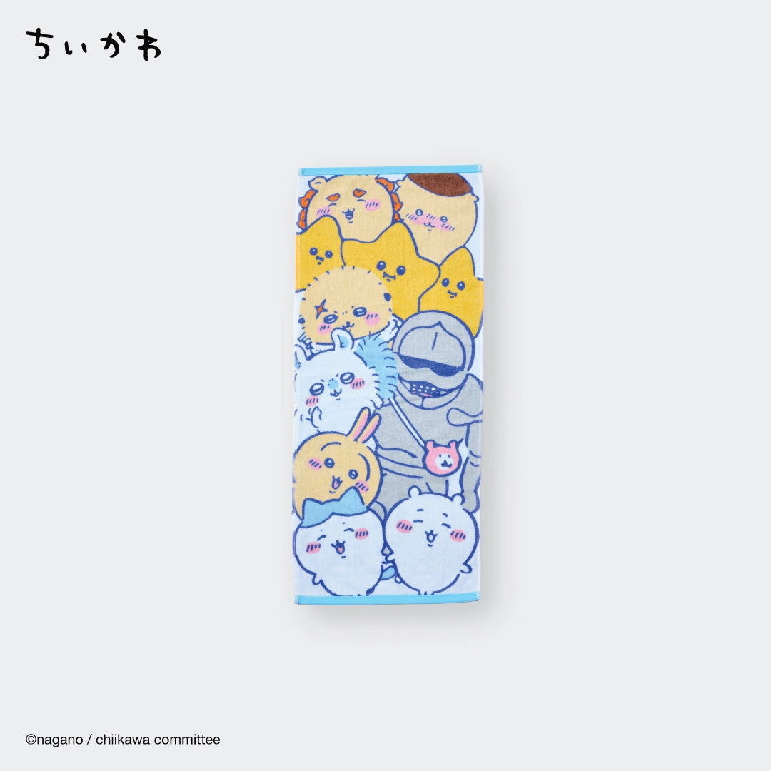 Chiikawa Gang Face Towel – Pastel Blue Face Towel - SKU S187100000057001001 - Image 1