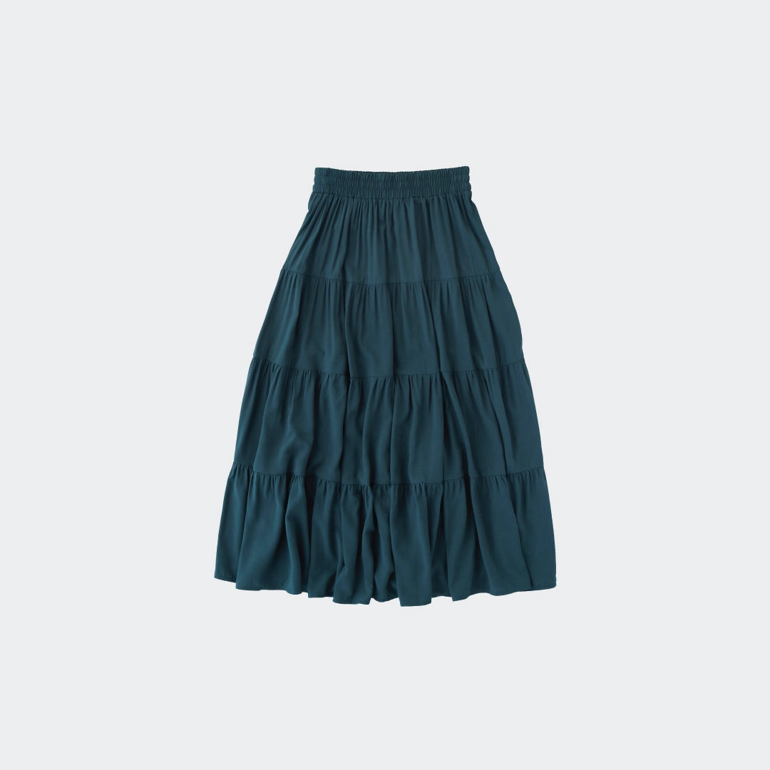 Pleated Long Skirt – Soft, Airy & Effortlessly Stylish - SKU S287800000001001001 - Image 2