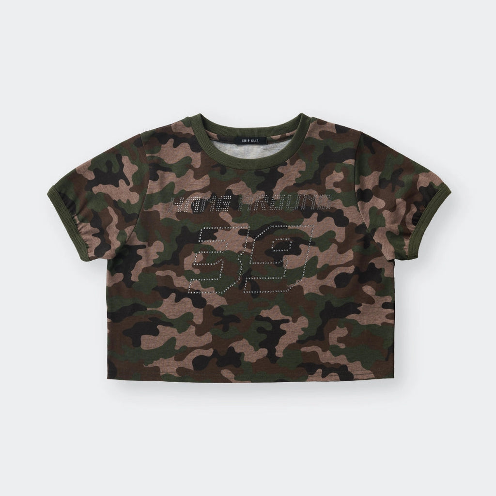 Lady Camo Bling T-Shirt – Fierce & Sparkly Camo Tee for Queens Who Slay Everyday - SKU S287500000026001001 - Image 1