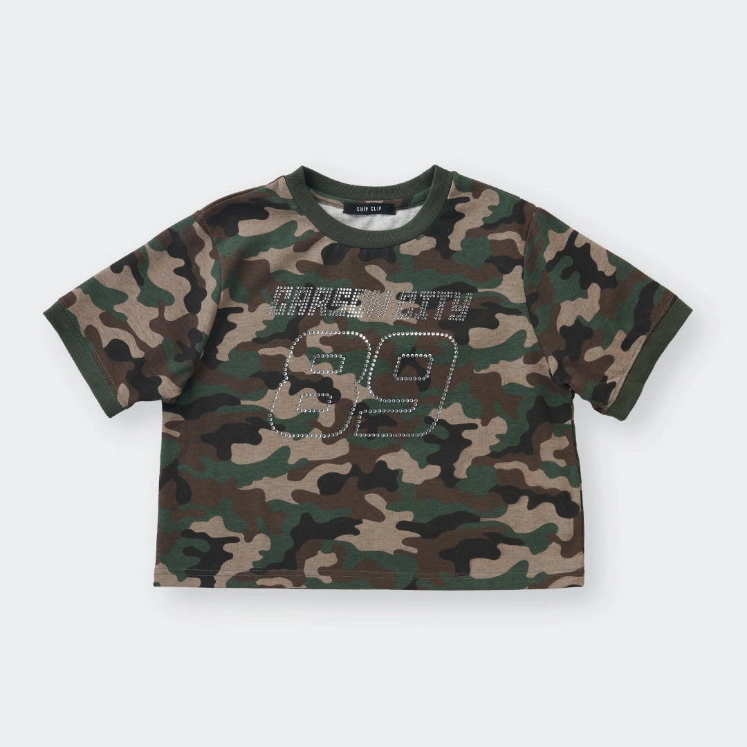 Street Camo  Crop Top – Cool Without Trying - SKU S287500000039001001 - Image 1
