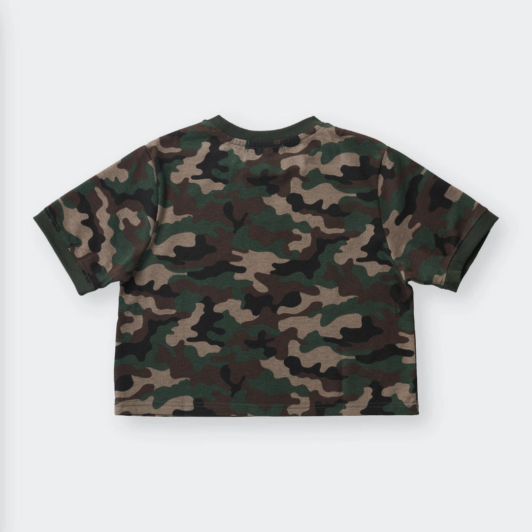 Street Camo  Crop Top – Cool Without Trying - SKU S287500000039001001 - Image 2