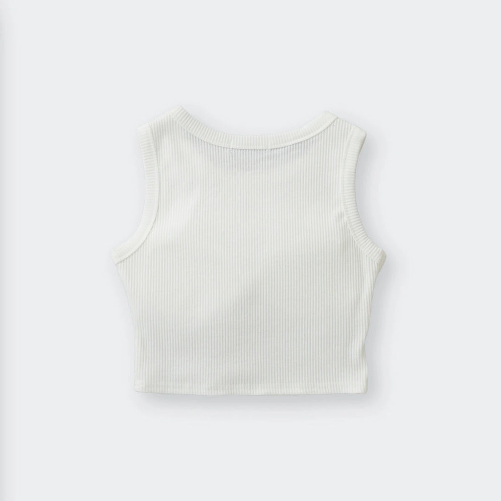 Butterfly Grunge Rib Crop Tank – Cute, Easy, Zero-Drama Essential - SKU S287500000018001001 - Image 2