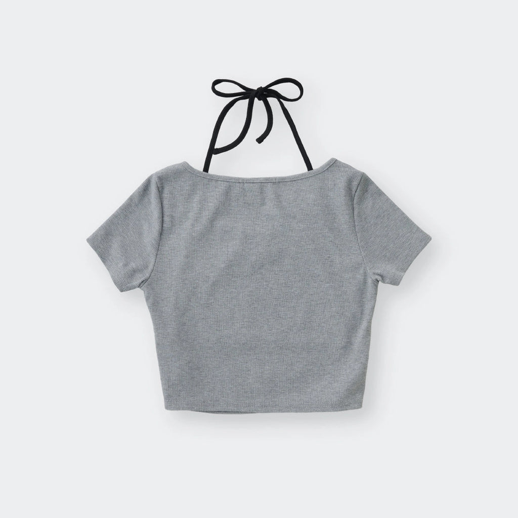 “Ethereal Transcendent” Angel Crop Top – So Cute It Might Cause Heavenly Disturbances 🌟 - SKU S287500000021001001 - Image 6