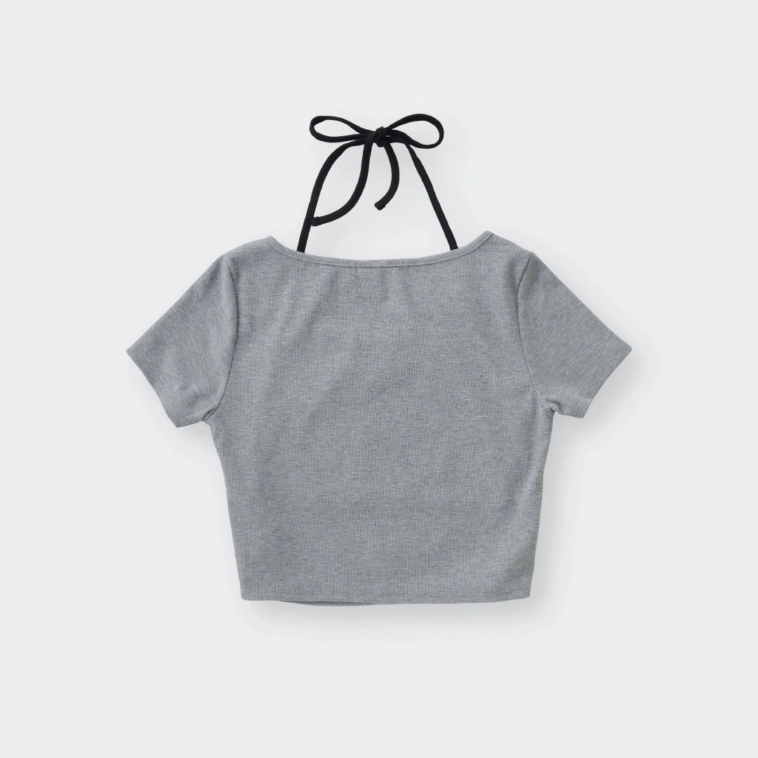 “Ethereal Transcendent” Angel Crop Top – So Cute It Might Cause Heavenly Disturbances 🌟 - SKU S287500000021001001 - Image 6