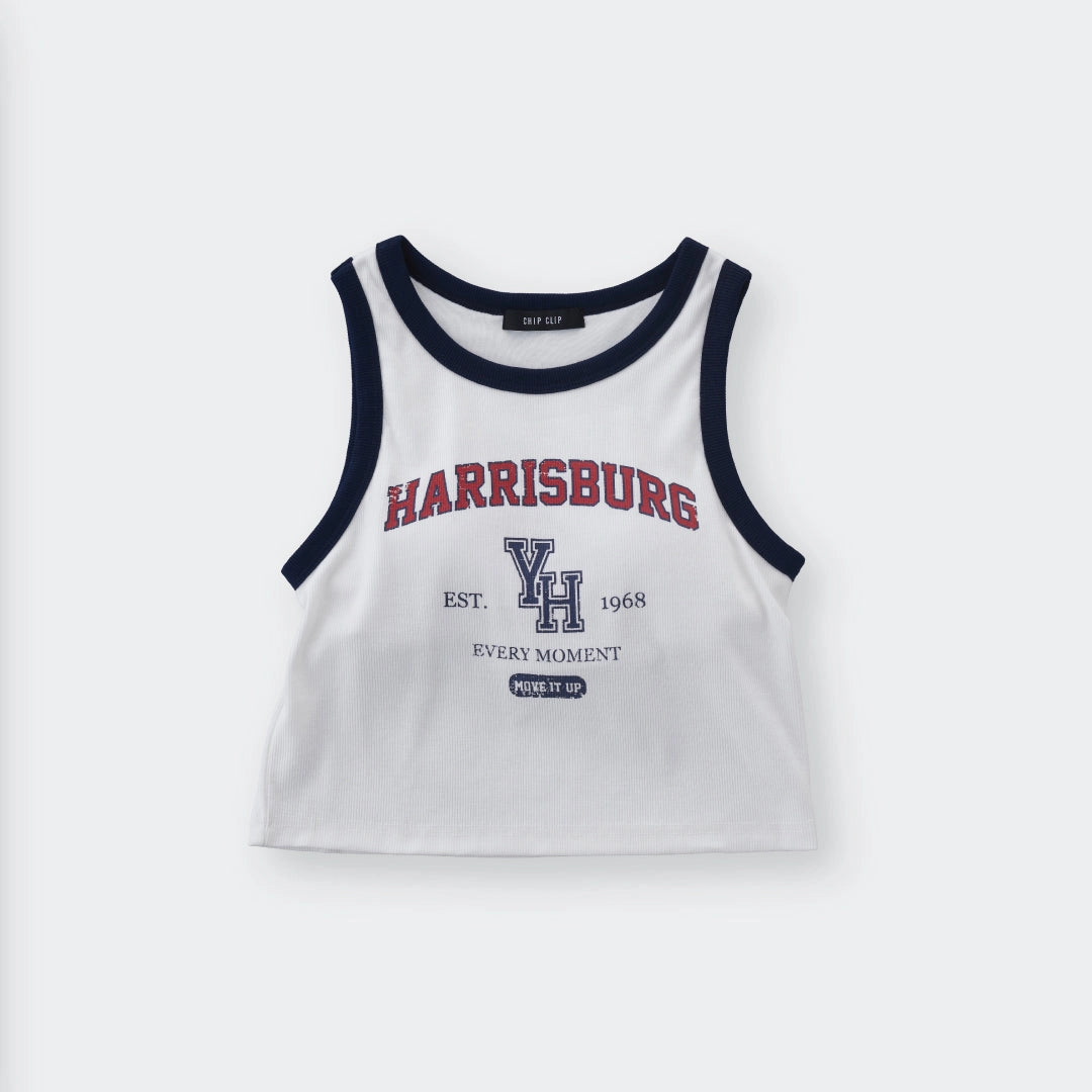 “HARRISBURG” mini crop top with big energy  — wear it and get ready to Move It Up! - SKU S287500000054001001 - Image 1