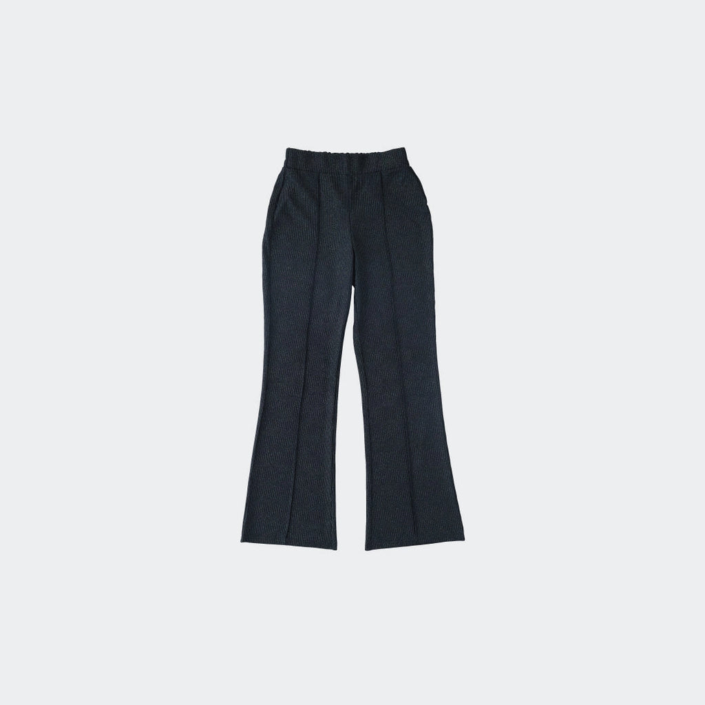 Black Ribbed Everyday Pants – The Piece That Always Works - SKU S287700000016001001 - Image 1