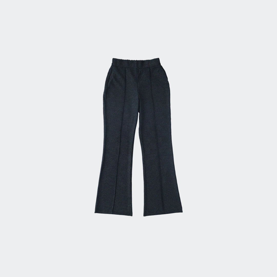 Black Ribbed Everyday Pants – The Piece That Always Works - SKU S287700000016001001 - Image 1
