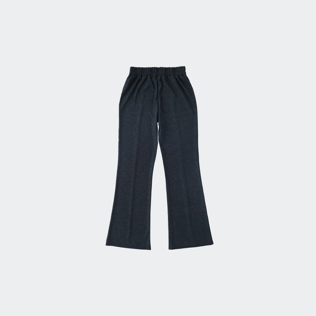 Black Ribbed Everyday Pants – The Piece That Always Works - SKU S287700000016001001 - Image 2