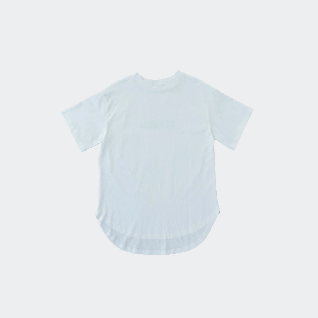 AGRÉABLE Minimal Curved-Hem Tee - SKU S287700000036001001 - Image 3