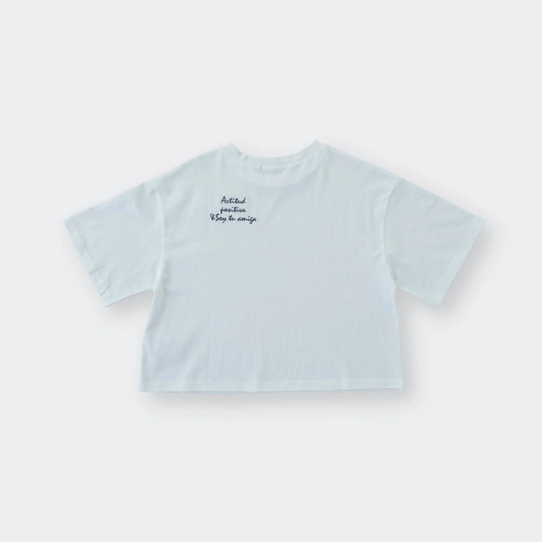 “Positive Attitude Boost” Crop Tee — Cool Look with Good Vibes - SKU S287700000040001001 - Image 3