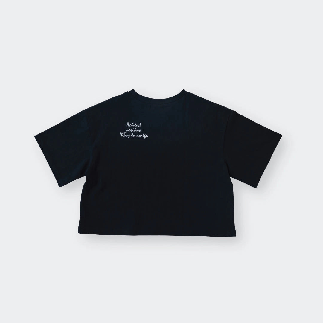 “Positive Attitude Boost” Crop Tee — Cool Look with Good Vibes - SKU S287700000040001001 - Image 4