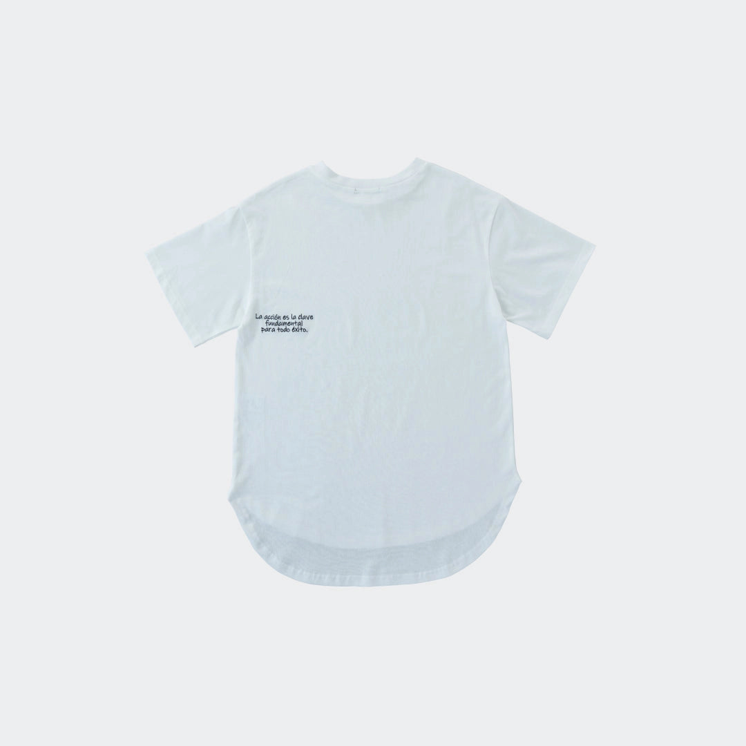 “Smooth Vibes Curve-Hem Tee” — Soft, Simple, Stylish for Everyday - SKU S287700000034001001 - Image 2