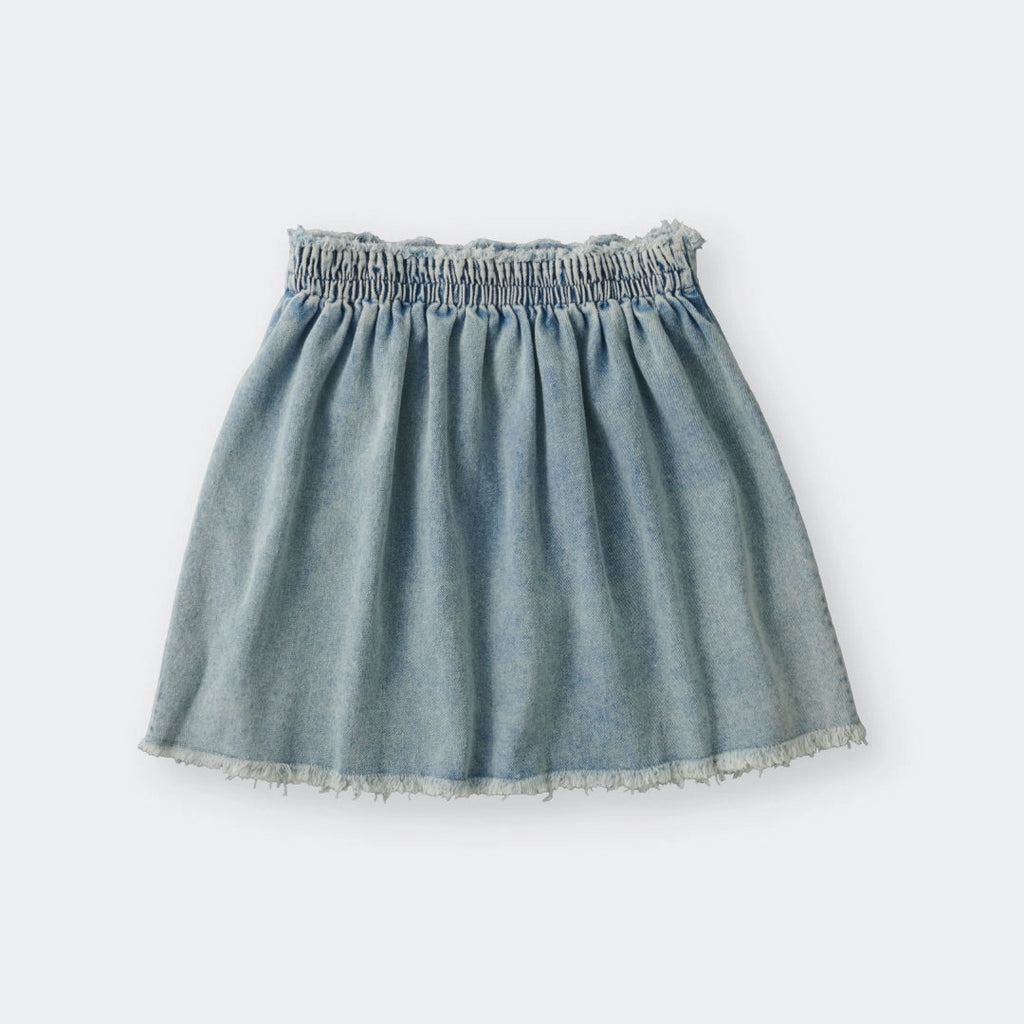 Flared Pleated Denim Mini Skirt – Instant Charm - SKU S287700000057001001 - Image 3
