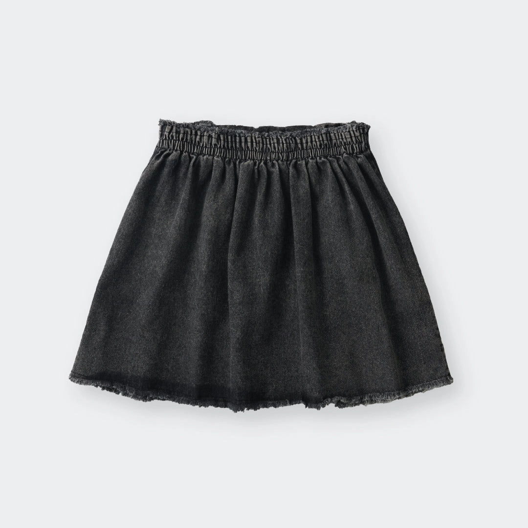 Flared Pleated Denim Mini Skirt – Instant Charm - SKU S287700000057001001 - Image 4