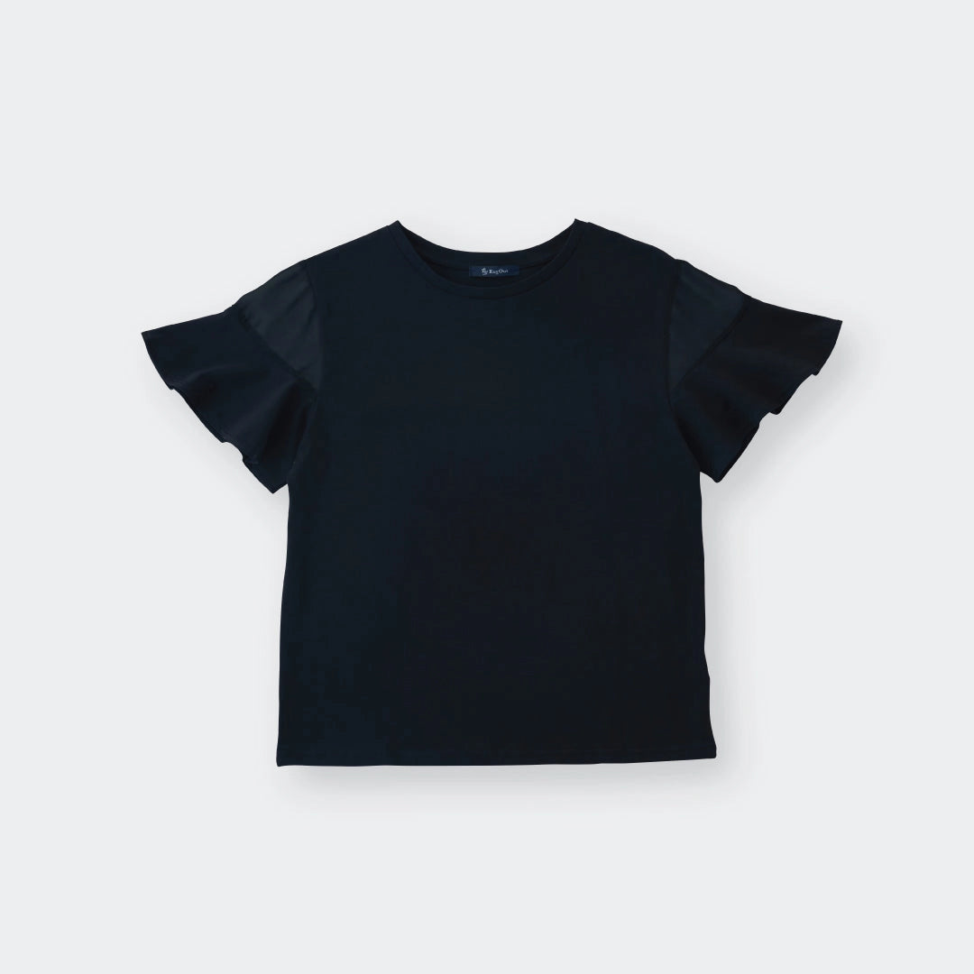 Fluffy Mood Ruffle Tee – Soft, Chic & Instantly Polished - SKU S287800000006001001 - Image 2