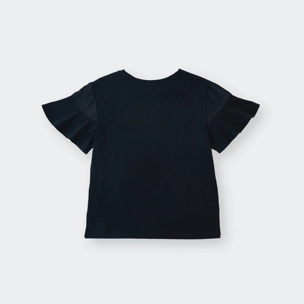 Fluffy Mood Ruffle Tee – Soft, Chic & Instantly Polished - SKU S287800000006001001 - Image 4