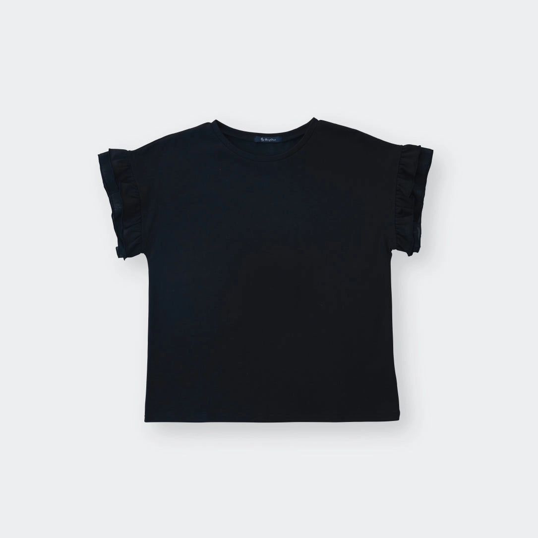 Soft Ruffle Tee – Cute Comfort - SKU S287800000007001001 - Image 3