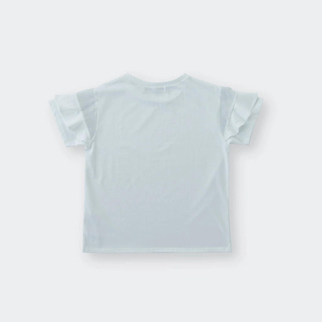 Layered Ruffle-Sleeve Tee – Light, Lovely & Instantly Mood-Boosting - SKU S287800000009001001 - Image 3