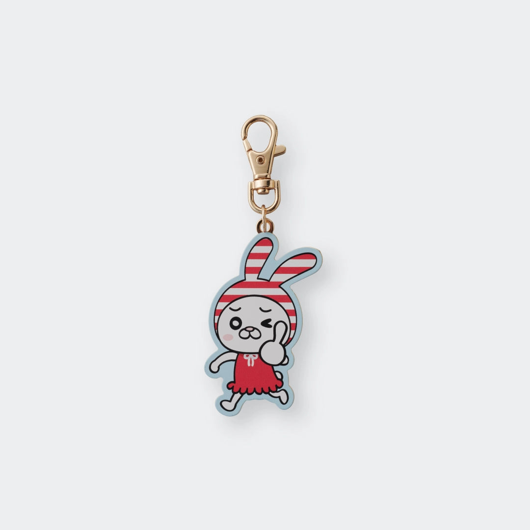 Shima U-SA Cute Key Charm – Cheer-Up Pose Edition - SKU S288300000001001001 - Image 1